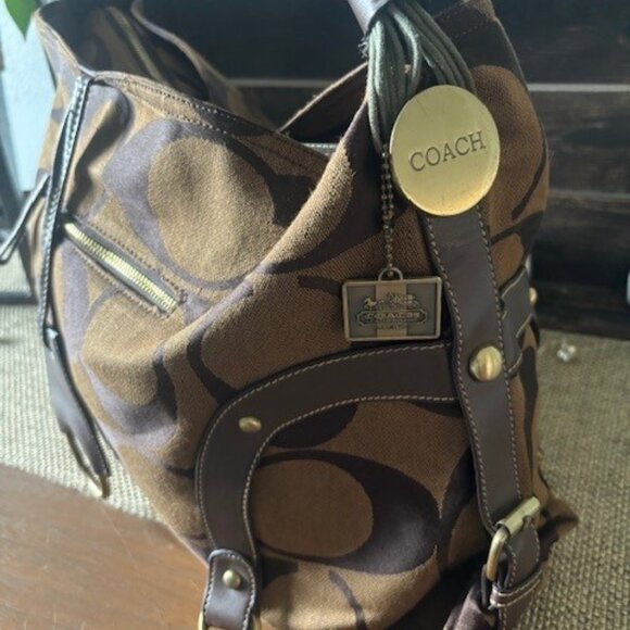 Coach Vintage 00's Curly Signature One-Shoulder Bag - Picture 3 of 9